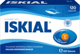 Iskial, olej z wątroby rekina + witamina D3,