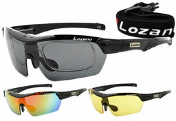 LOZANO Okulary LZ-124 (3 soczewki) Polaryzacja + Korekcja