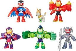 Zestaw figurek Avengers w pełnej zbroi z serialu