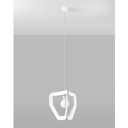 Sollux Lighting Lampa wisząca TRES SL.0929 biała