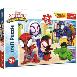TREFL Puzzle Marvel Spidey i przyjaciele 14348 (24