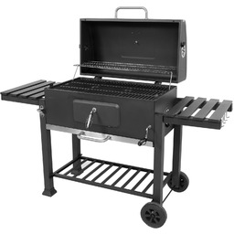 LUND Grill węglowy XXL z pokrywą, ruszt 78x42.5