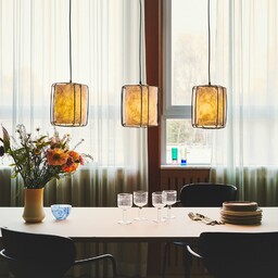 Lampa Wisząca Nordlux, Cardine, ściemnialny, biały, salon, papier