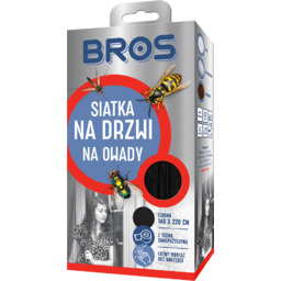 Bros Siatka na drzwi na owady 140 x