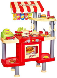 Sklep Dla Dzieci Kuchnia Stragan Zabawka Fast-food
