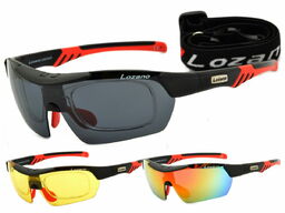 LOZANO Okulary LZ-124A (3 soczewki) Polaryzacja + Korekcja