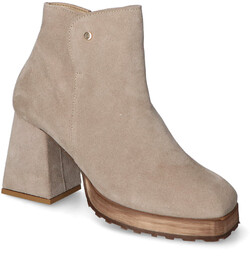 Botki Veronna 1305/KW Cappucino zamsz