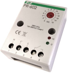 Przekaźnik priorytetowy PR-602 230V 16A bezp. pod. montaż