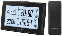 Sencor SWS 2850 Stacja pogodowa z czujnikiem bezprzewodowym