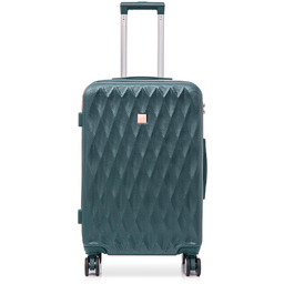 Walizka średnia Semi Line T5725-3 Zielony