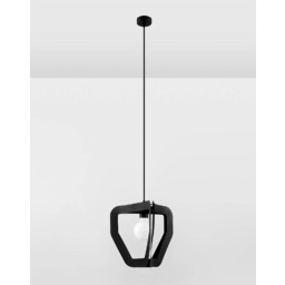 Sollux Lighting Lampa wisząca TRES SL.0930 czarna