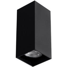 Kinkiet loft czarny metalowy 2-punktowy AZ4401 z serii