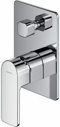 Omnires Baretti bateria prysznicowo-wannowa podtynkowa chrom BA7835CR