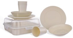 Orion Zestaw naczyń plastikowych Piknik, 13 szt.