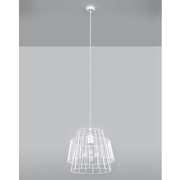 Sollux Lighting Lampa wisząca GATE SL.0662 biała