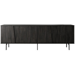 Szafka RTV sosna czekoladowa 200 cm Velar