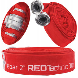 Wąż Strażacki Parciany Do Wody Szamba Szybkozłączka 2"