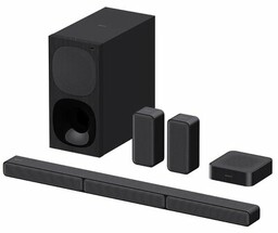 SONY Soundbar HT-S40R Czarny 5.1-kanałowy, Bezprzewodowy Subwoofer,Dolby Digital,HDMI