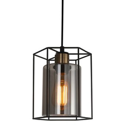 Lampa wisząca Kalula E27 czarna