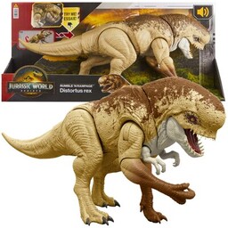 Mattel Figurka JURASSIC WORLD Distortus Rex groźne natarcie
