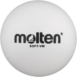 Molten SOFT-VW Piłka ręczna piankowa 210mm biała