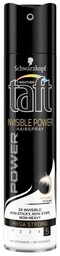 Schwarzkopf Taft Invisible Power Lakier do włosów mega