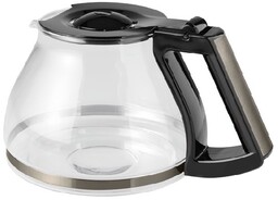 Szklany dzbanek Melitta AromaFresh RWT czarny ze stalą