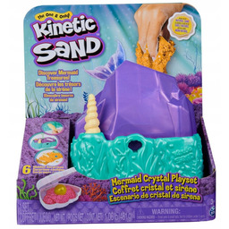 Piasek kinetyczny Kinetic Sand zestaw Syrenka
