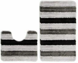 Edinos Szary komplet dywaników łazienkowych K7-A26