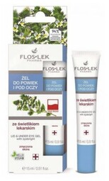 FLOS-LEK żel pod oczy świetlik 15ml (tubka)