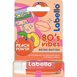 Labello Peach Power 80''s Vibes Retro Edition, pachnąca
