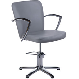 Fotel fryzjerski LIVIO jasno szary BH-8173