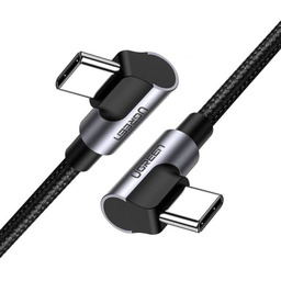 UGREEN Kabel USB-C do USB-C kątowy US323, PD,