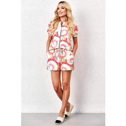 Bluza damska rozpinana LALOUS Biała WELUR roz. M