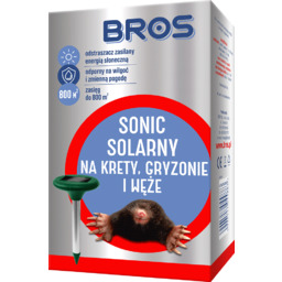 Bros Sonic Solarny na krety gryzonie i węże