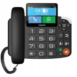 Telefon stacjonarny z GSM na kartę SIM Maxcom