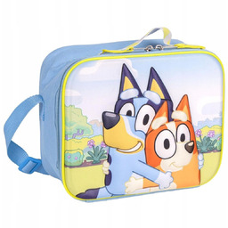 śniadaniówka Blue lunch box torba z paskiem Bingo