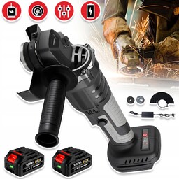 Szlifierka Kątowa Bezszczotkowa Akumulatorowa 18V 125MM 1280W