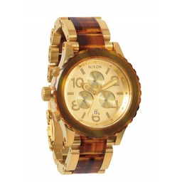 Nixon, 42-20 Chrono, Gold/Molasses