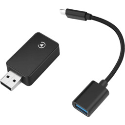 Bezprzewodowy adapter CarPlay i Android Auto VORDON CA-380