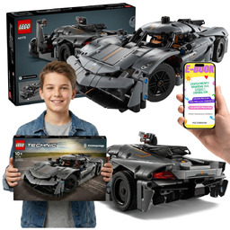 LEGO TECHNIC Koenigsegg Jesko Absolut 42173 Szary Hipersamochód