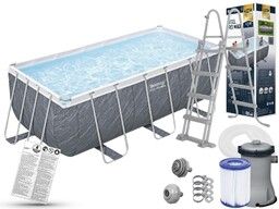 Basen Bestway 412x201x122 Ogrodowy Stelażowy 56722