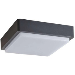 Lindby - Nermin Square LED Ścienna Lampa Ogrodowa