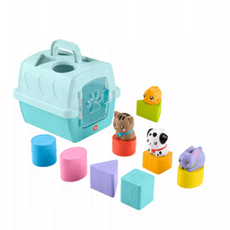 Fisher-Price Pets Sorter Transporter Zabawka dla niemowląt klocki