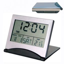 Zegar cyfrowy LCD składany