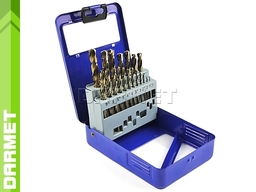 Darmet Zestaw wierteł do metalu HSS-Co, zakres 1-10MM