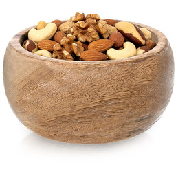 Miska drewniana MANGO 14 cm, 450 ml