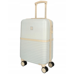 Walizka podróżna kabinowa Enrico Benetti Princetown 21000-55 Off-White