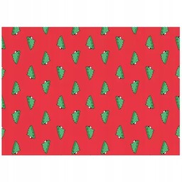 Bożonarodzeniowe Podkładki Maty Papierowe Jednorazowe Eko 31X43Cm 500