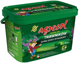 Agrecol Nawóz do trawników szybki efekt dywanowy 5kg